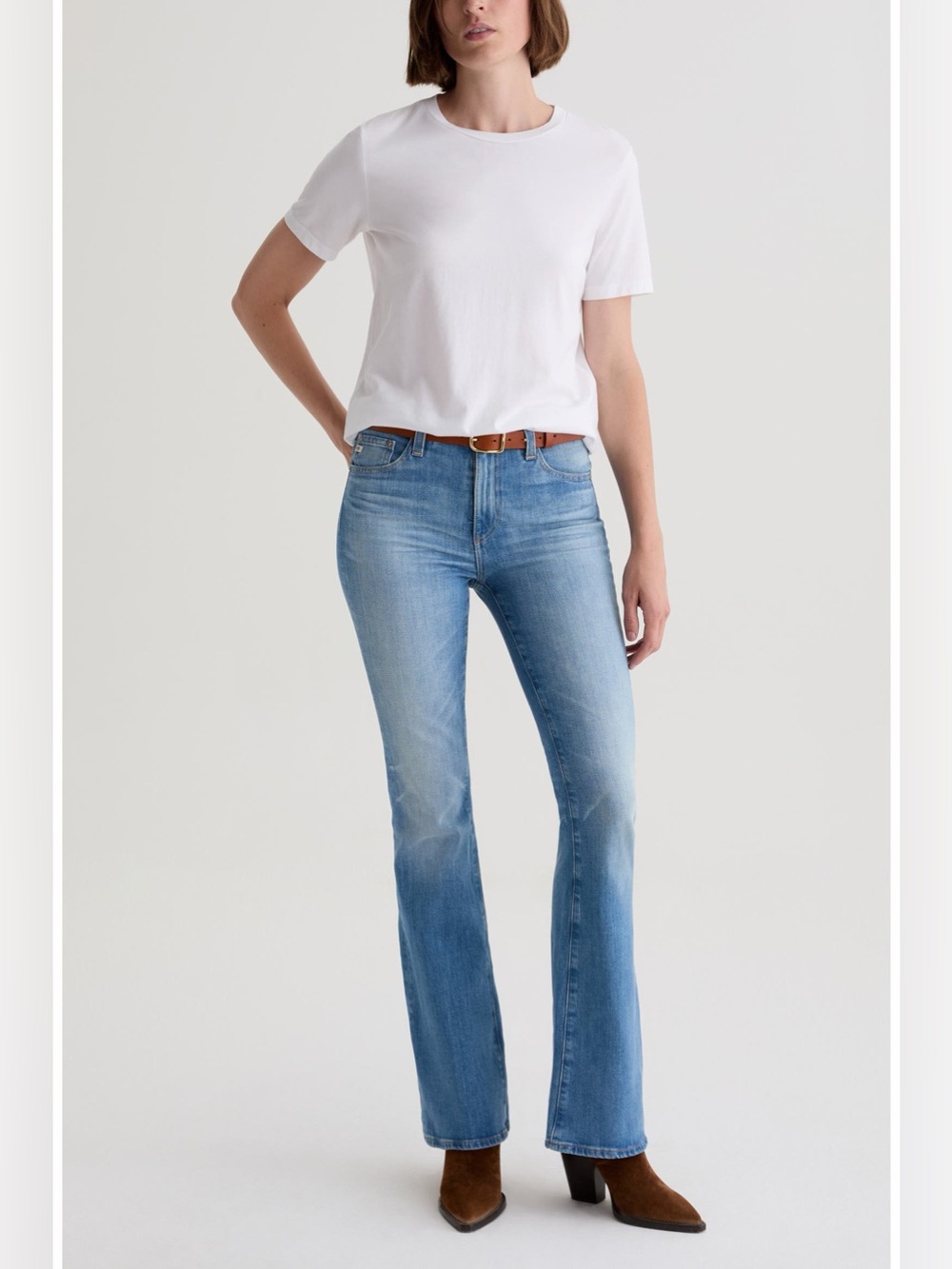 NWOT AG Farrah Mid Rise Bootcut Jeans (18 Years Bisou) size 29x32 - Picture 6 of 7